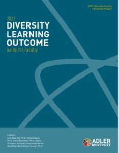 Cover of Diversity Learning Outcome Guide