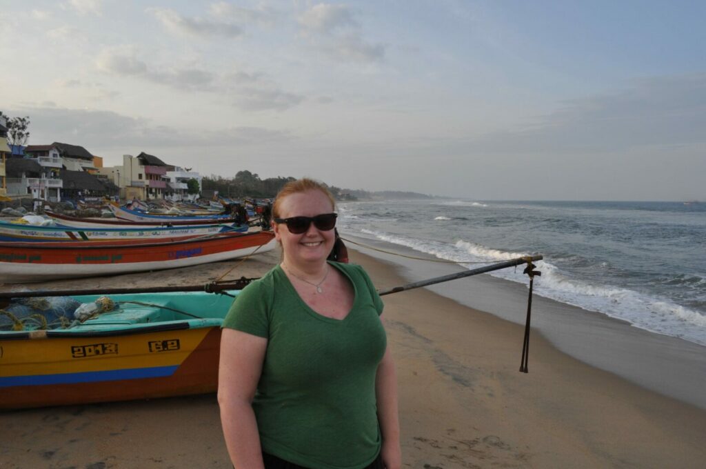 Photo of Cassandra Evans in India