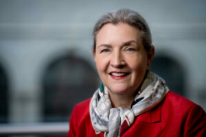 Board of Trustee member Susan MacLaurin