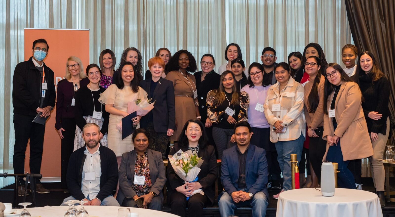 Group photo from the Women's Leadership Showcase