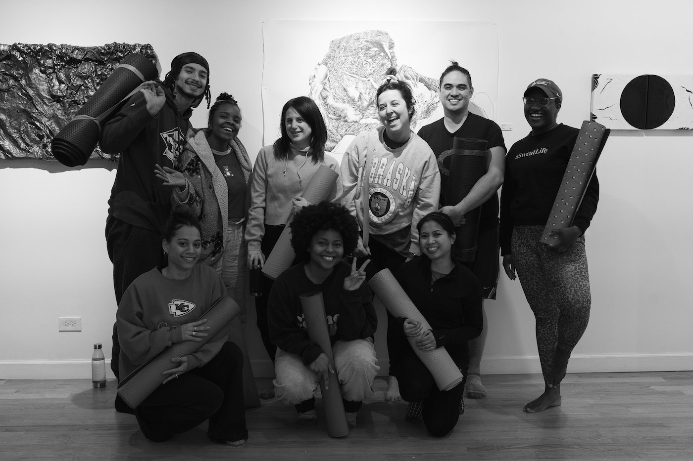 Photo of Alexis Dupree and wellness group