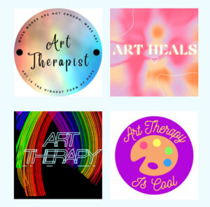Image of art therapy sticker