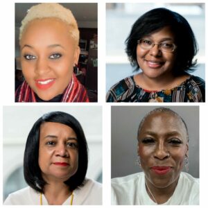 Photo of current and past Black Caucus leaders