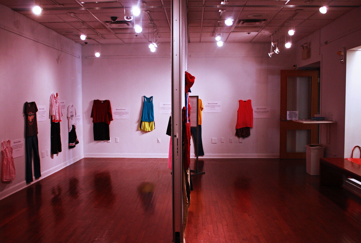 Photo of What Were You Wearing exhibit