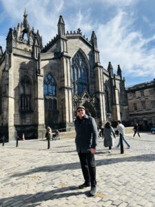 Photo of Freddy Ocampo in Edinburgh