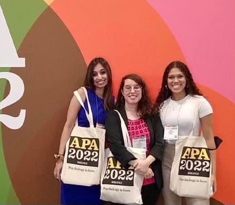 Photo of Sahar Al-Najjar, Dejah Amos and Reshma Hitesh Parikh
