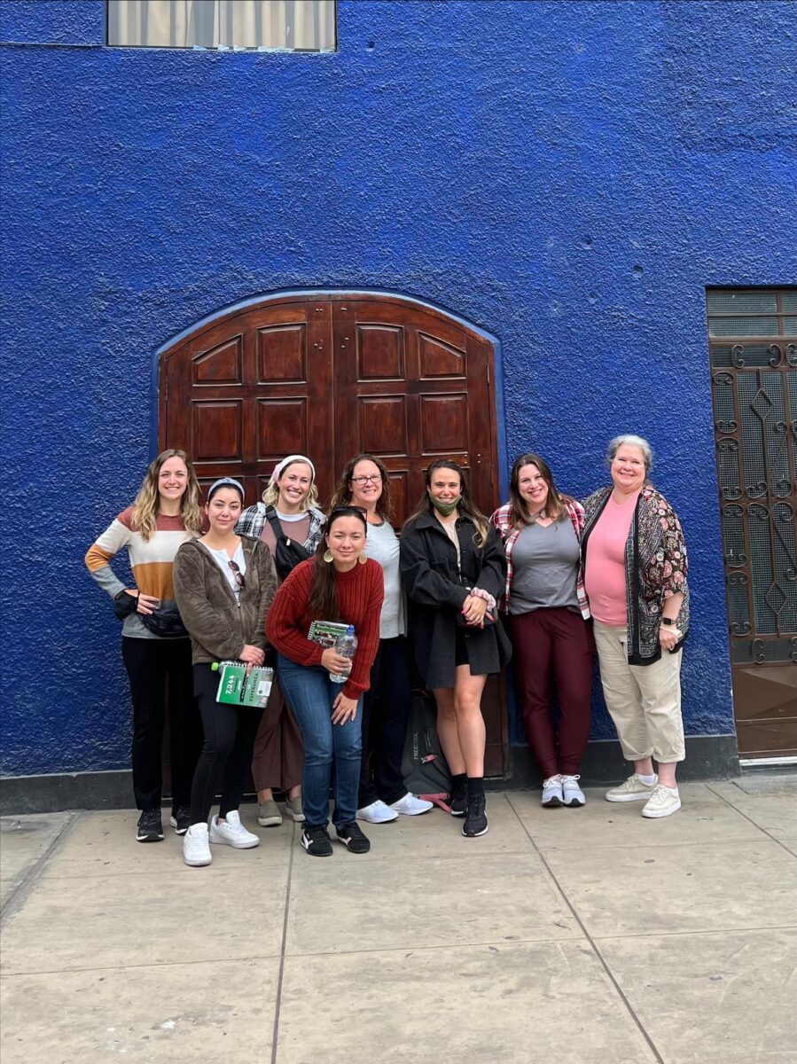 Photo of Adler students and staff visiting Lima, Peru