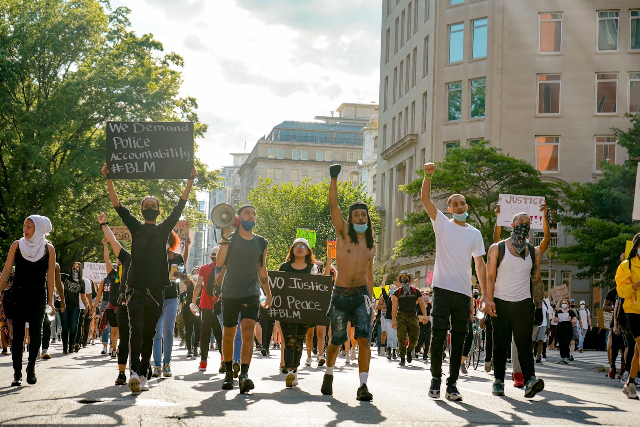 Image of BLM protest